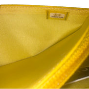 Chanel Timeless Wallet on Chain Caviar Leather Neon Yellow available at Queen Bee of Beverly Hills