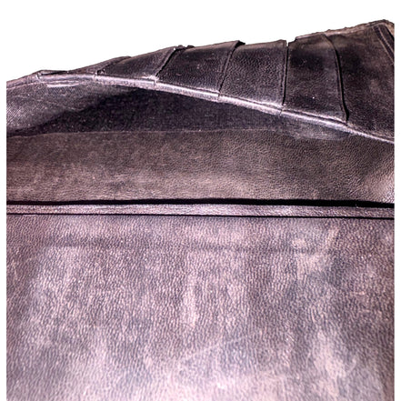 Chanel Vintage Interlocking CC Black Lambskin Quilted Wallet with Coin Compartment available at Queen Bee of Beverly Hills