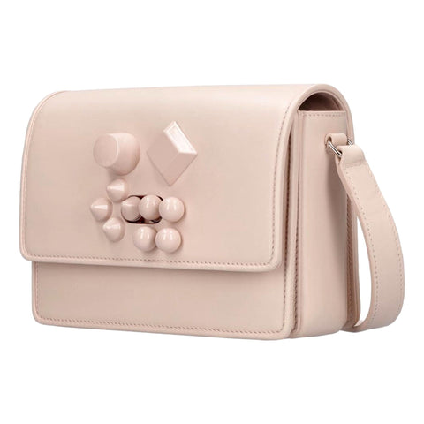 Christian Louboutin Kypipouch Spike Ivory Leather Crossbody – Queen Bee of  Beverly Hills