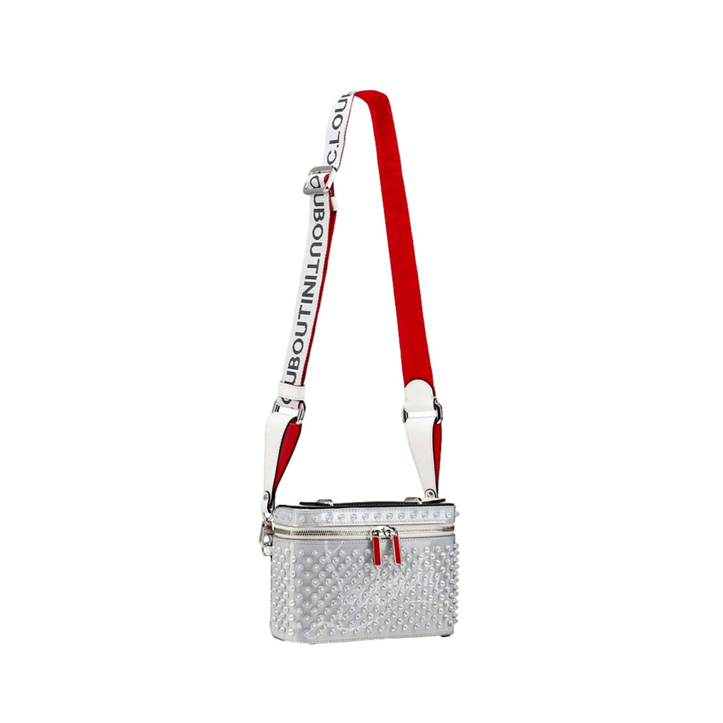 Christian Louboutin Kypipouch Spike Ivory Leather Crossbody – Queen Bee of  Beverly Hills