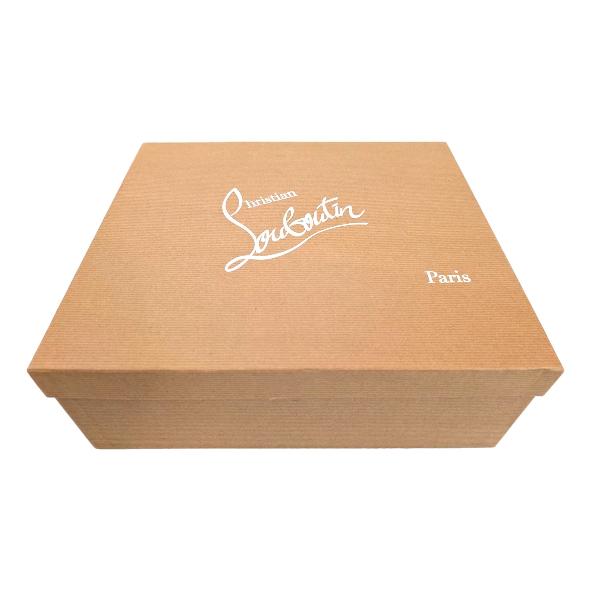 Christian Louboutin Gold Crystal Logo Keyring