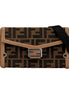 Fendi Baguette Soft Trunk Phone Case Bag Zucca Canvas and Leather available at Queen Bee of Beverly Hills