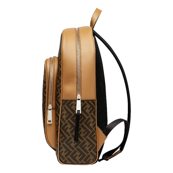 Fendi Diagonal FF Logo Men's Backpack available at Queen Bee of Beverly Hills