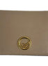 Fendi F is Fendi Tortora Gray Leather Bifold Wallet