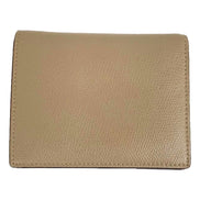 Fendi F is Fendi Tortora Gray Leather Bifold Wallet available at Queen Bee of Beverly Hills