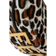 Fendi Fendigraphy Lamb Fur Animal Print Shoulder Bag available at Queen Bee of Beverly Hills