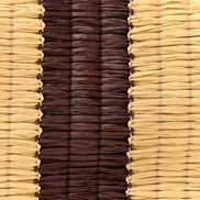 Fendi Fendigraphy Woven Raffia Leather Gianduia Vibrato Mini Hobo Charm Bag available at Queen Bee of Beverly Hills