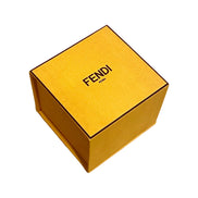Fendi Fendimania Baguette Pearl Dial Monogram Satin Watch available at Queen Bee of Beverly Hills