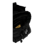 Fendi Fendiness Black Nylon Buckle Mini Backpack Crossbody Bag available at Queen Bee of Beverly Hills