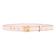 Fendi FF Confeto Pink Calfskin Leather Belt size 85 available at Queen Bee of Beverly Hills