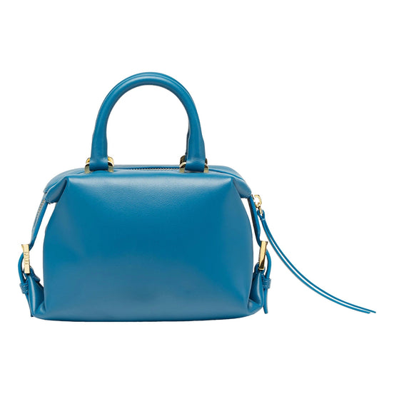 FENDI FF Cube Womens Handbag Mare Dark Blue Crossbody Bag Fendi Logo available at Queen Bee of Beverly Hills