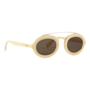 Fendi FF Men's Sunglasses Cream FOL548 available at Queen Bee of Beverly Hills