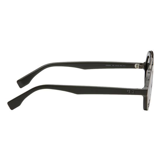 Fendi FF Men's Sunglasses Grey and Palladio Silver available at Queen Bee of Beverly Hills