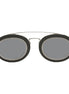 Fendi FF Men's Sunglasses Grey and Palladio Silver available at Queen Bee of Beverly Hills