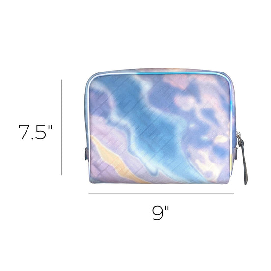 Fendi FF Motif Multicolor Printed Canvas Medium Travel Beauty Case available at Queen Bee of Beverly Hills