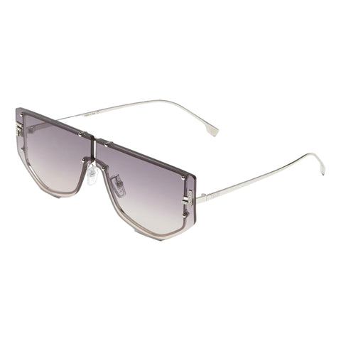 Fendi First Women's Sunglasses Grey Metal