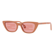 Fendi Injected Touch of FF Pink and Silver Sunglasses available at Queen Bee of Beverly Hills