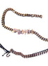 Fendi Lettering Silver Chain Statement Belt Size 65 available at Queen Bee of Beverly Hills