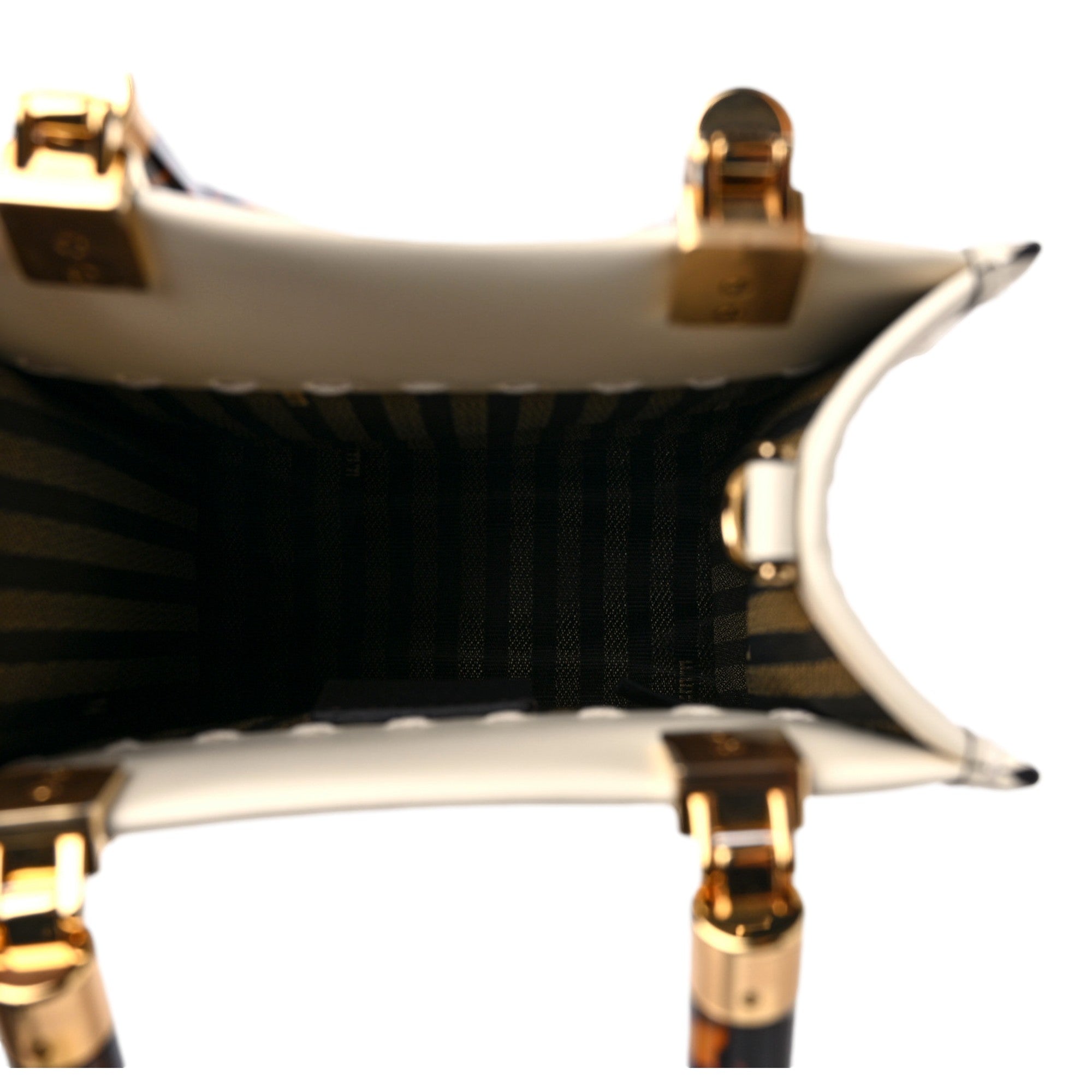 Fendi Nude Calfskin Snake Print Mini Sunshine Shopper Tote Crossbody Bag available at Queen Bee of Beverly Hills