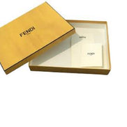 Fendi O'Lock Anthracite Gray and Python Print Leather Snap Continental Wallet available at Queen Bee of Beverly Hills