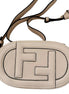 Fendi ‘O’Lock Mini’ Fendi Logo Light Rose Pink Shoulder and Crossbody Bag available at Queen Bee of Beverly Hills