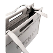 Fendi Roma Ghiaia Calf Leather Tote Bag available at Queen Bee of Beverly Hills