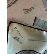 Fendi Multi-Color Graphic Print Silk Scarf Malva Multicolor - available at Queen Bee of Beverly Hills. 