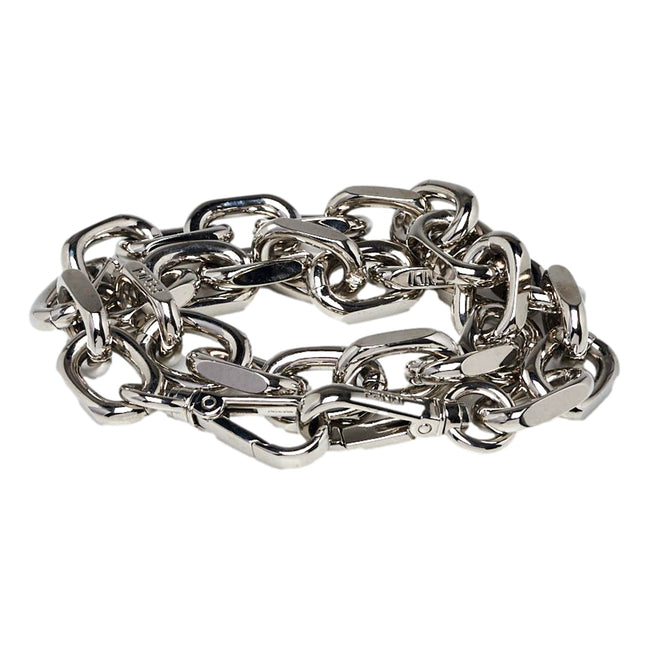 Fendi Strap You Silver Tone Metal Chain Logo Mini Shoulder Strap Replacement