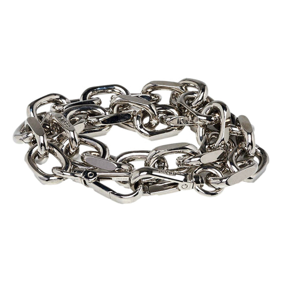 Fendi Strap You Silver Tone Metal Chain Logo Mini Shoulder Strap Replacement