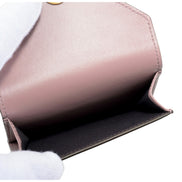 Fendi FF Diamond Leather Tri-Fold sold at Queen Bee of Beverly Hills