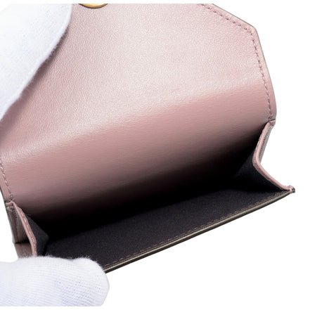 Fendi FF Diamond Leather Tri-Fold sold at Queen Bee of Beverly Hills