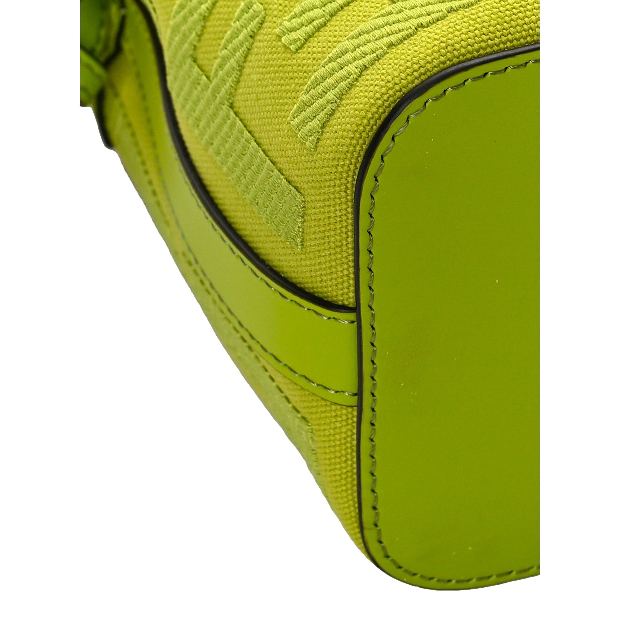 Fendi Wasabi Mon Tresor Mini Bucket Bag available at Queen Bee of Beverly Hills