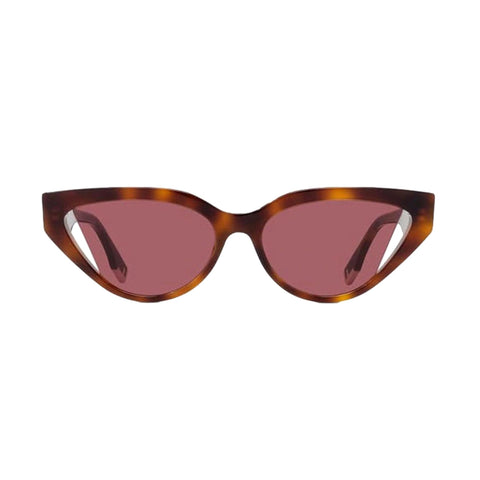 Fendi Way Pink Lenses Tortoise Shell Acetate Cat Eye Frame Sunglasses FOL002 at_Queen_Bee_of_Beverly_Hills