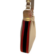 Gucci Attaché Small Shoulder Bag Beige Leather available at Queen Bee of Beverly Hills
