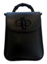 Gucci Bamboo 1947 Mini Handbag Top Handle Bag in Black Leather available at Queen Bee of Beverly Hills