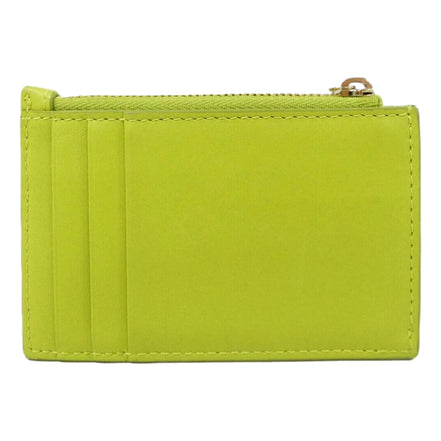 Gucci Lime Green Bamboo Card Case sold at Queen Bee of Beverly Hills