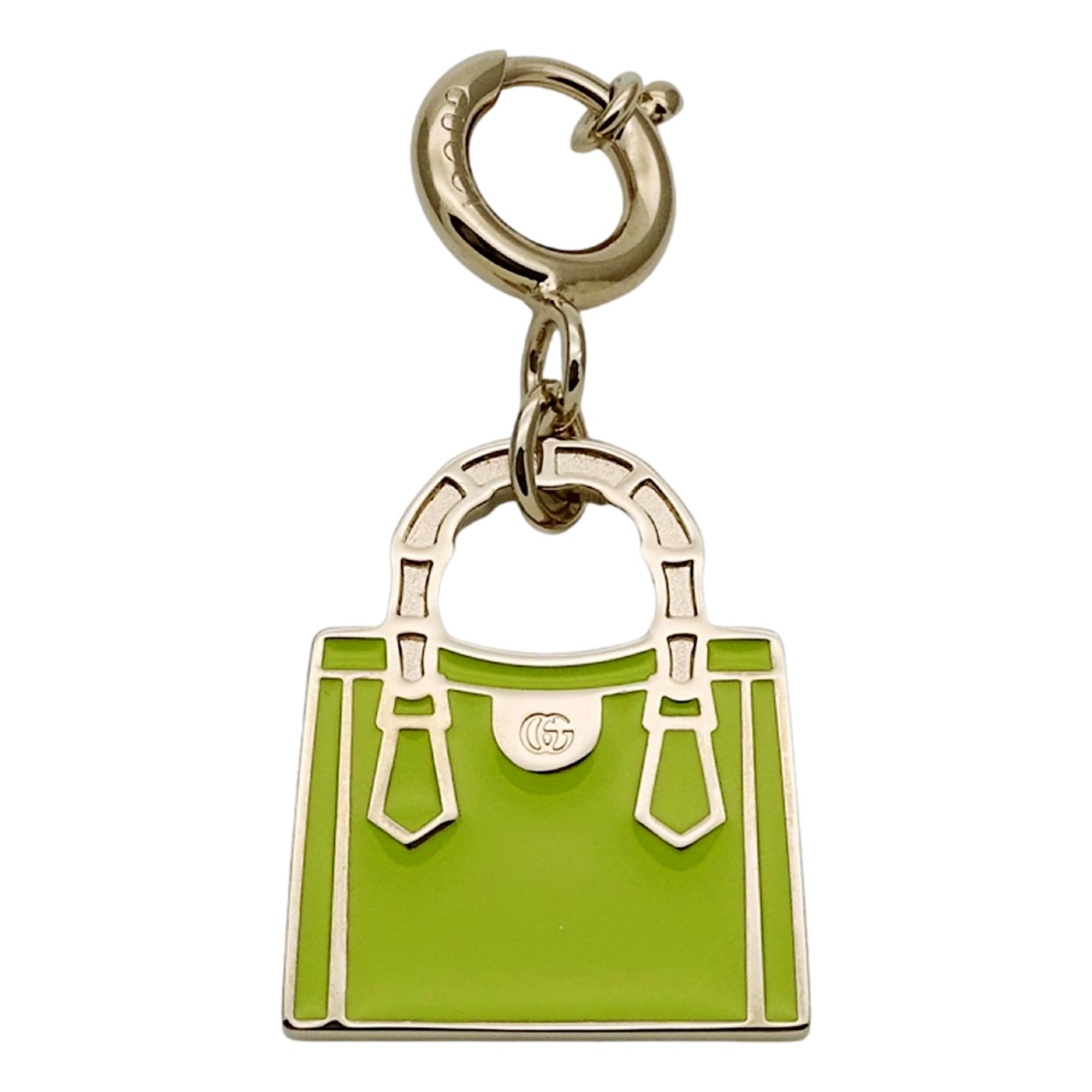 Gucci Diana Handbag Charm Green sold at Queen Bee of Beverly Hills