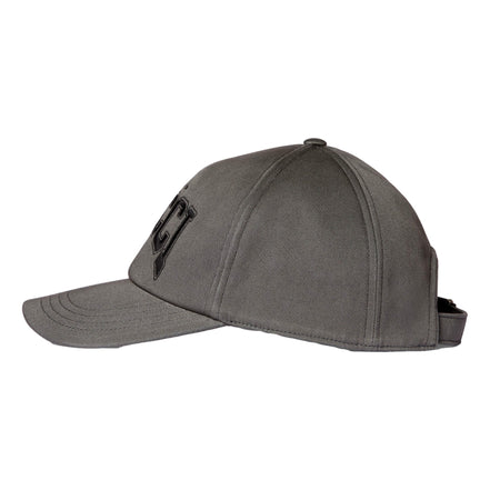 Gucci Cotton Embroidered Baseball Hat in Grey Size Medium