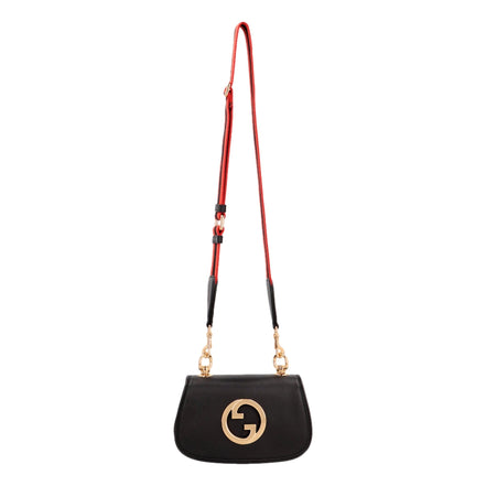 Gucci Blondie GG Mini Bag Web Stripe Strap Small Crossbody available at Queen Bee of Beverly Hills