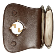 Gucci Blondie GG Supreme Canvas Brown Belt Bag Size 110 available at Queen Bee of Beverly Hills