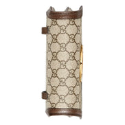 Gucci Blondie GG Supreme Canvas Brown Belt Bag Size 110 available at Queen Bee of Beverly Hills