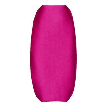 Gucci Broadway Fuchsia Satin Crystal Bow Clutch Chain Shoulder Bag available at Queen Bee of Beverly Hills