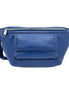 Gucci Calfskin GG Tennis Embossed Pocket Belt Bag Blue available at Queen Bee of Beverly Hills