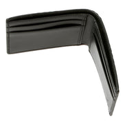 Gucci Calfskin Leather GG Tennis Embossed Bi-Fold Wallet Black available at Queen Bee of Beverly Hills