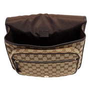 Gucci Canvas GG Messenger Bag Web Stripe Red Green available at Queen Bee of Beverly Hills