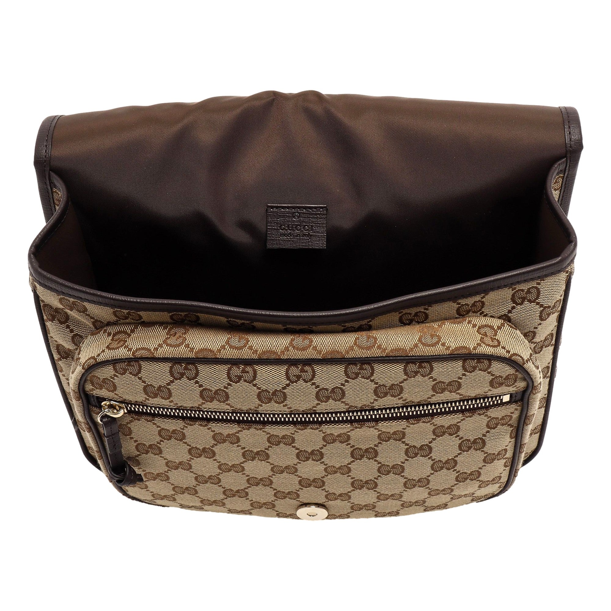 Gucci Canvas GG Messenger Bag Web Stripe Red Green available at Queen Bee of Beverly Hills