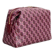 Gucci GG Shadow Travel Cosmetic Pouch Bag Bordeaux Red - available at Queen Bee of Beverly Hills. 