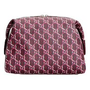 Gucci GG Shadow Travel Cosmetic Pouch Bag Bordeaux Red - available at Queen Bee of Beverly Hills. 