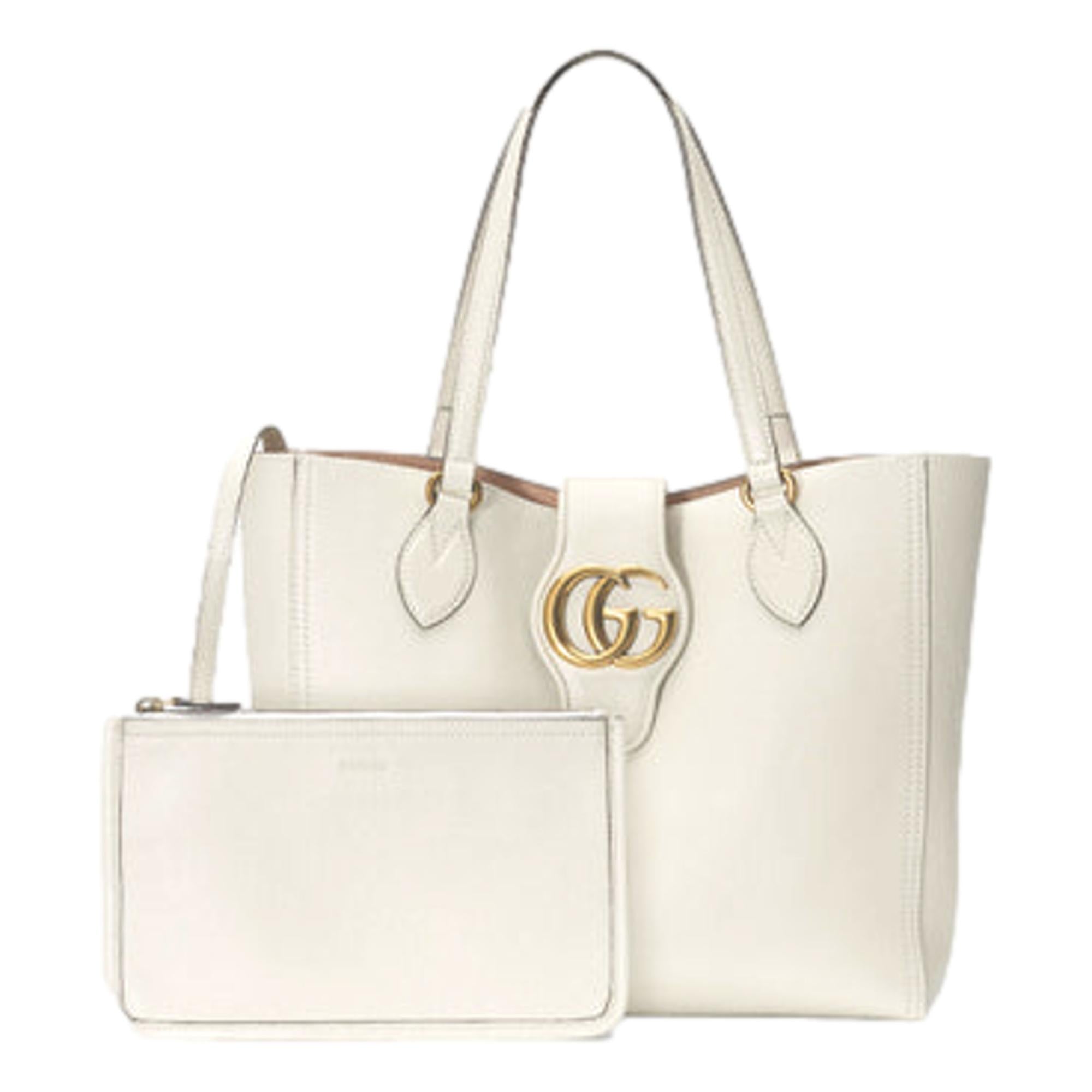 Gucci Dahlia Marmont White Handbag at_Queen_Bee_of_Beverly_Hills
