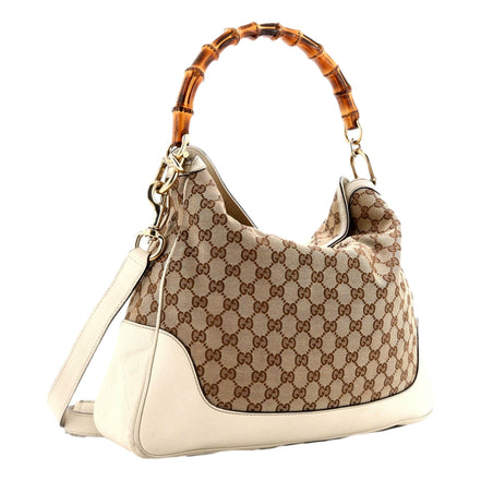 Gucci Diana Bamboo Medium Handbag sold at Queen Bee of Beverly Hills